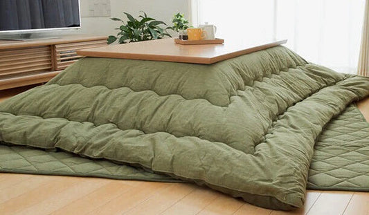 Tsumugi Green Kotatsu Table