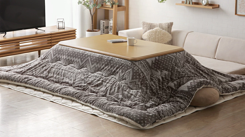Nordic Grey Kotatsu Table